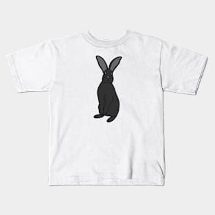 Black Bunny Kids T-Shirt